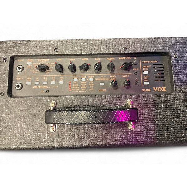 Used VOX VT40Plus Valvetronix 1x10 40W Guitar Combo Amp