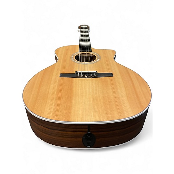 Used Taylor 214CEN Natural Classical Acoustic Electric Guitar