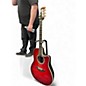 Used Ovation 1867 Legend Red Acoustic Electric Guitar