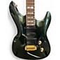 Used Switch Vibracell Green Sparkle Solid Body Electric Guitar
