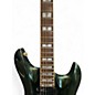 Used Switch Vibracell Green Sparkle Solid Body Electric Guitar