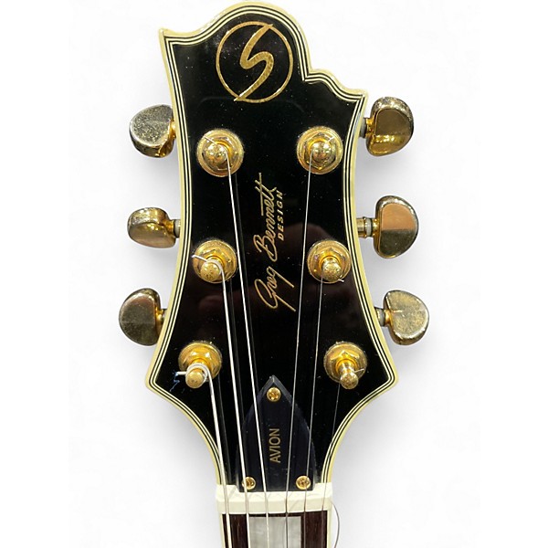 Used Greg Bennett Design by Samick AVION LES PAUL Burgundy Solid Body Electric Guitar