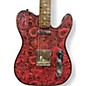 Used Walla Walla Maverick Red Hollow Body Electric Guitar