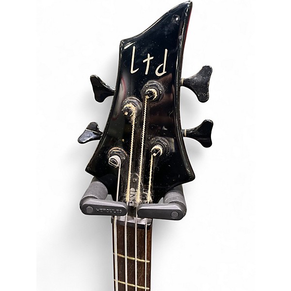 Used Ltd GWAR Bass Tom Araya Signature Black Electric Bass Guitar