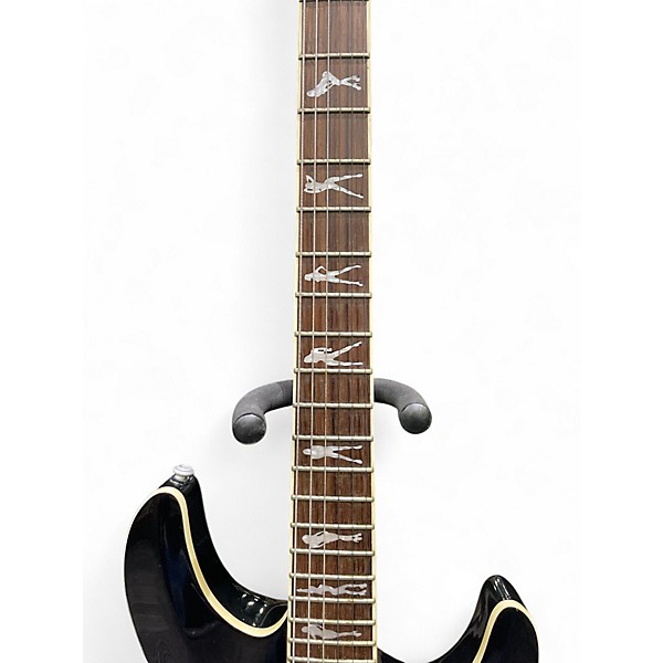 Used Schecter Guitar Research C1 XXX Black Solid Body Electric Guitar