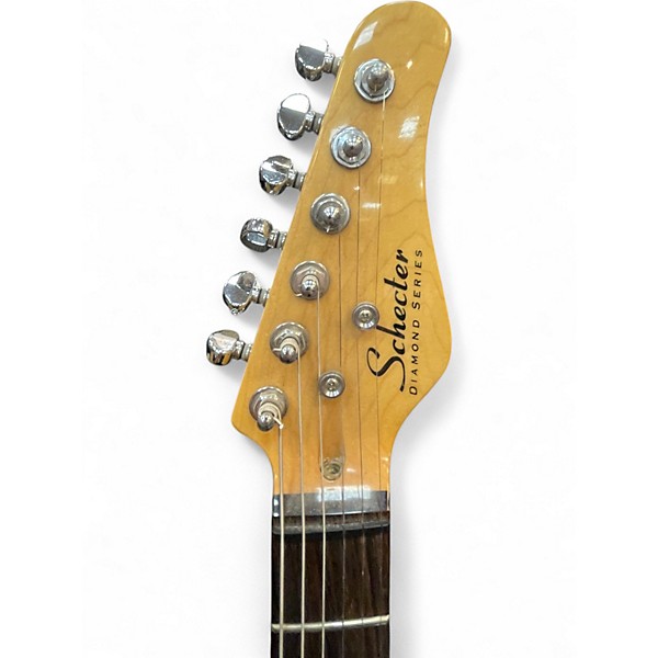 Used Schecter Guitar Research PT Fastback 2 Color Sunburst Solid Body Electric Guitar