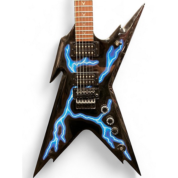 Used 2000s Dean razorback lightning bolt Solid Body Electric Guitar