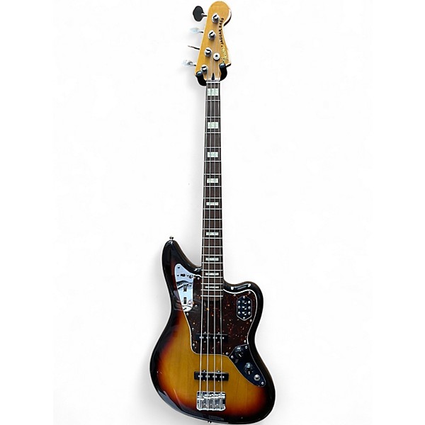 Used 1995 Fender Jaguar Bass 3 Color Sunburst Electric Bass Guitar