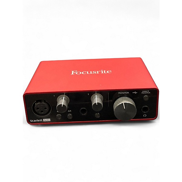 Used Focusrite Scarlett Solo Audio Interface