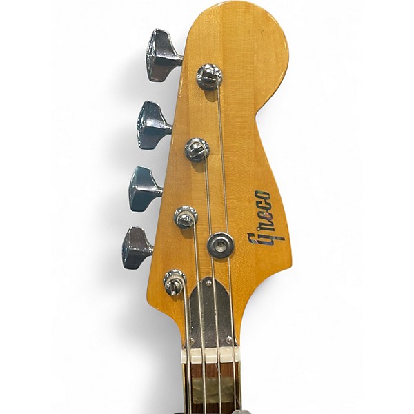 Used 1972 Greco 420 Sunburst Electric Bass Guitar