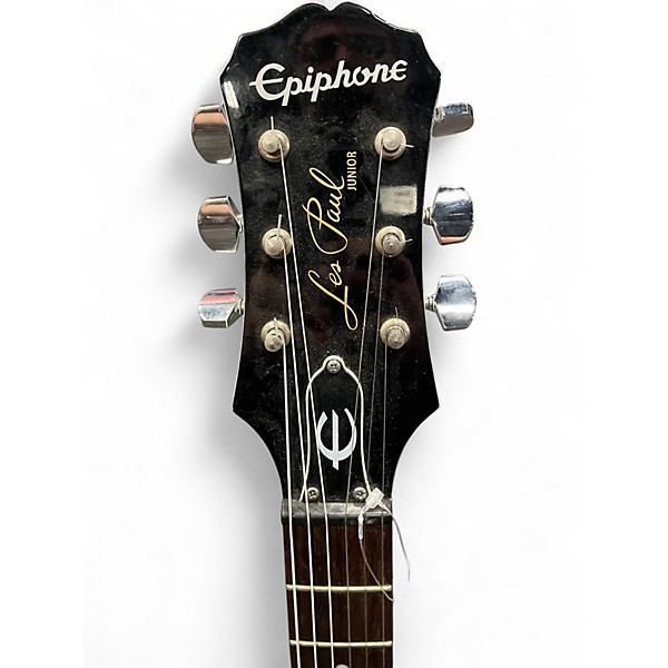 Used Epiphone Les Paul Junior WHITE Solid Body Electric Guitar