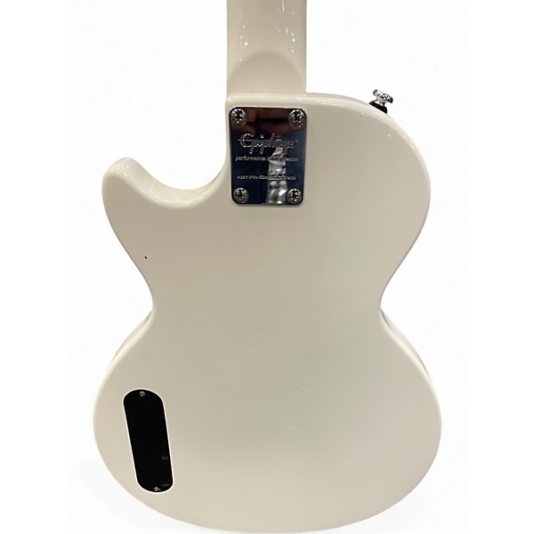 Used Epiphone Les Paul Junior WHITE Solid Body Electric Guitar