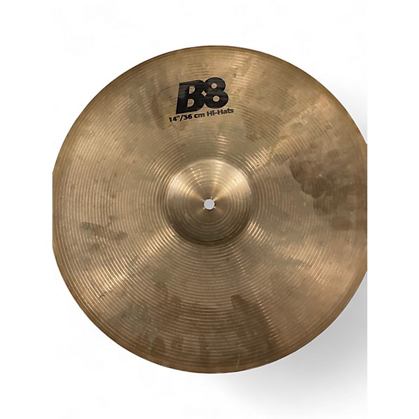 Used SABIAN 14in B8 Hi Hat Pair Cymbal