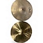 Used Pearl 14in Sound Edge CX Hi hat Pair Cymbal