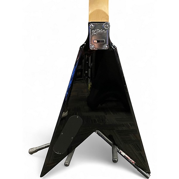 Used B.C. Rich KKVFG2 Kerry King V2 GRAPHIC BLACK Solid Body Electric Guitar