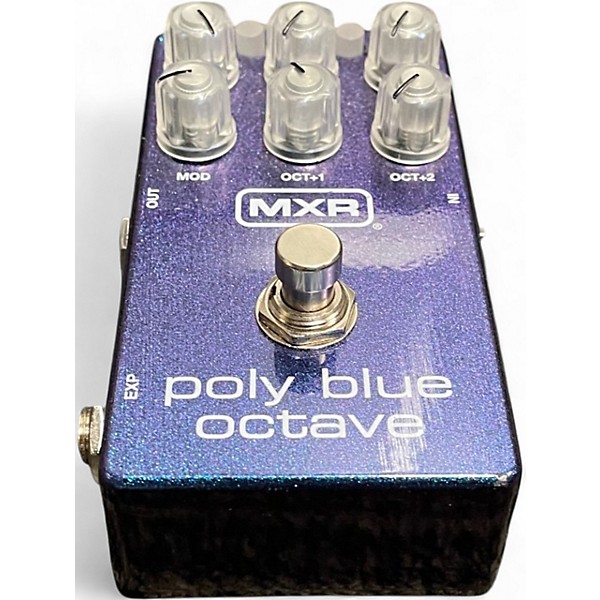 Used MXR M306 POLY BLUE OVTAVE Effect Pedal