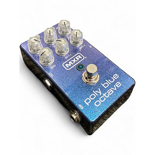 Used MXR M306 POLY BLUE OVTAVE Effect Pedal