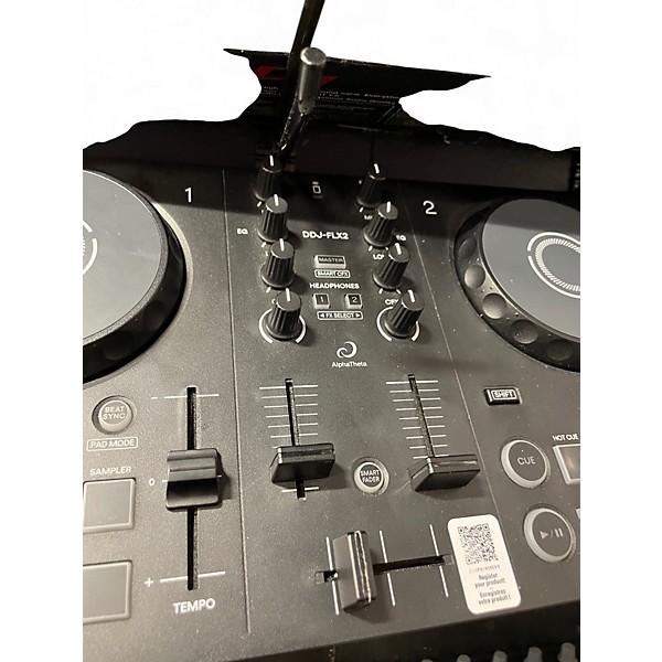 Used AlphaTheta FLX2 DJ Controller