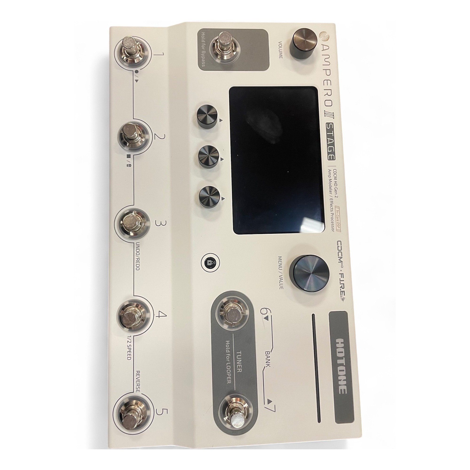 Used Hotone Effects AMPERO II STAGE Effect Processor | Guitar Center