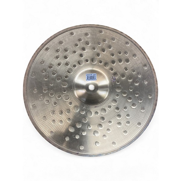 Used MEINL 14in HCS Hi Hat Pair Cymbal