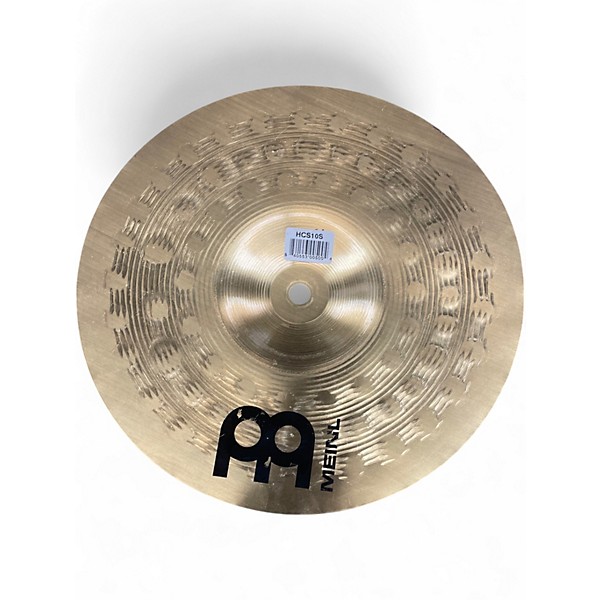 Used MEINL 10in HCS Splash Cymbal