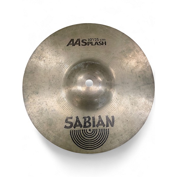Used SABIAN 10in AA Splash Cymbal