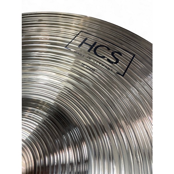 Used MEINL 18in HCS Crash Cymbal