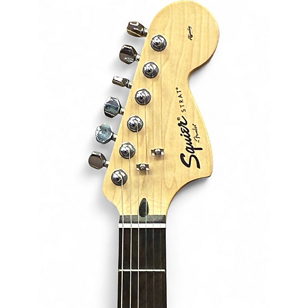 Used Squier Affinity Stratocaster HSS Candy Apple Red Solid Body Electric Guitar