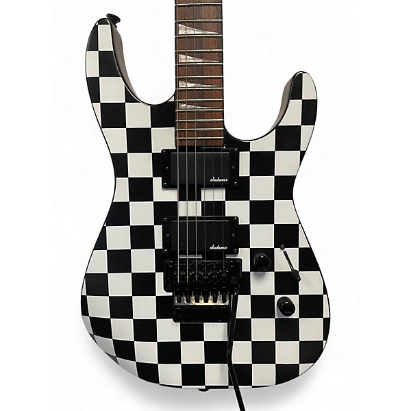 Used Jackson SLX Soloist CHECKERBOARD Solid Body Electric Guitar