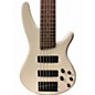 Used Ibanez SR256 6 String Pearl White Electric Bass Guitar