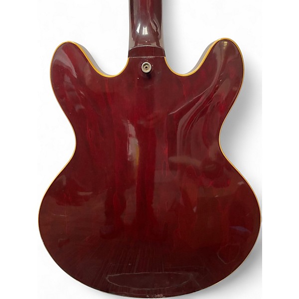 Vintage 1970s Gibson ES335TD Wine Red Hollow Body Electric Guitar