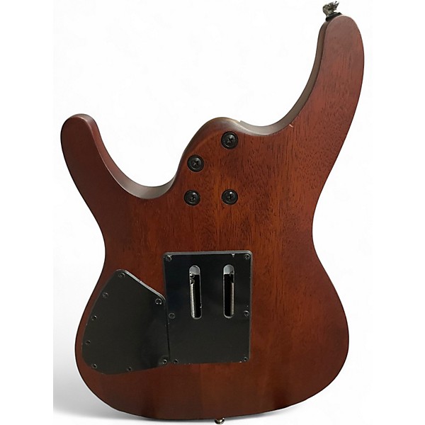 Used Ibanez S770PB Walnut Stain Solid Body Electric Guitar