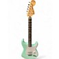 Used Fender Tom Delonge Signature Stratocaster Surf Green Solid Body Electric Guitar thumbnail