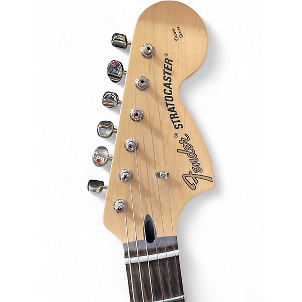 Used Fender Tom Delonge Signature Stratocaster Surf Green Solid Body Electric Guitar