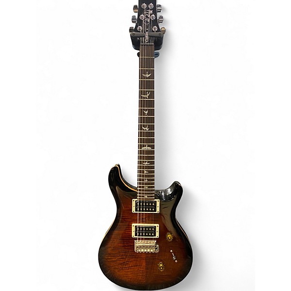 Used PRS SE Custom 24 BLACK GOLD BURST Solid Body Electric Guitar