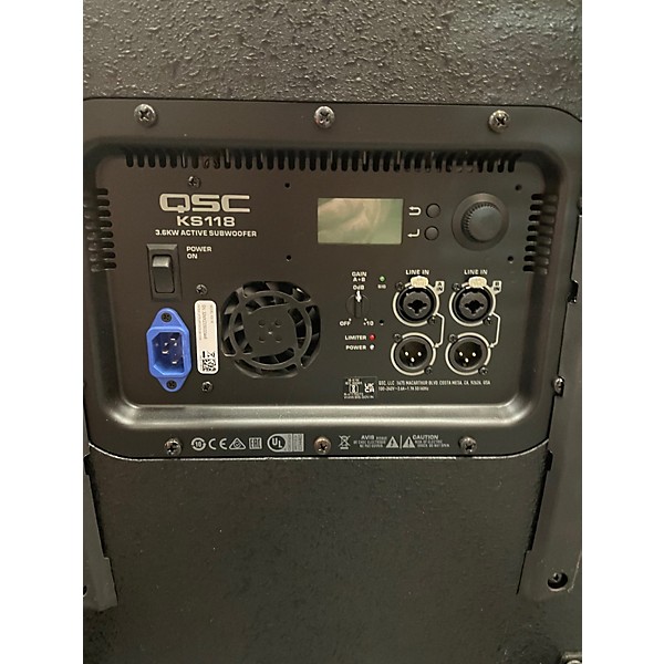 Used QSC KS118 Powered Subwoofer