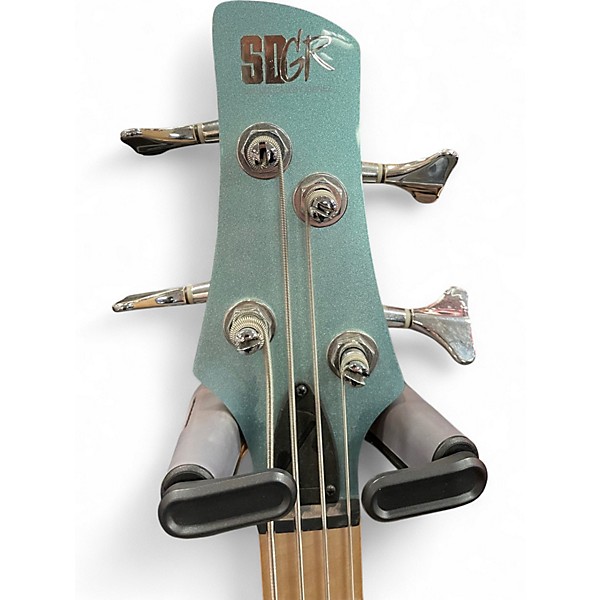 Used Ibanez srmd200 Blue Electric Bass Guitar