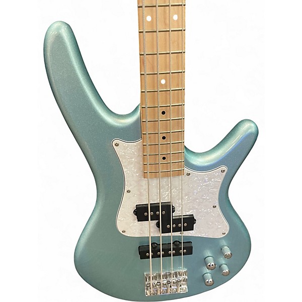 Used Ibanez srmd200 Blue Electric Bass Guitar