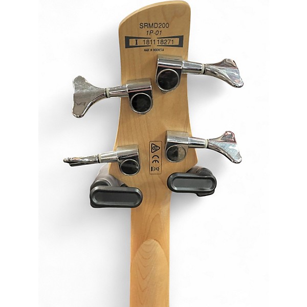 Used Ibanez srmd200 Blue Electric Bass Guitar