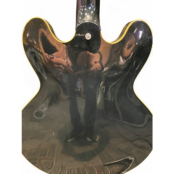 Used Gibson ES 335 DOT Black Hollow Body Electric Guitar