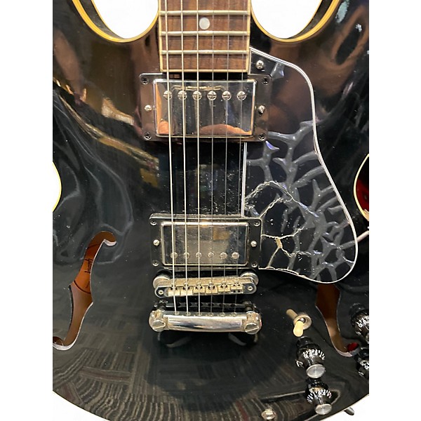 Used Gibson ES 335 DOT Black Hollow Body Electric Guitar