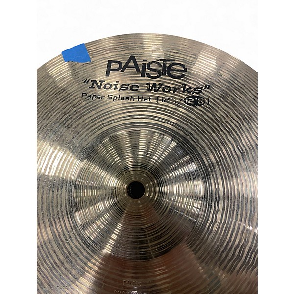 Used Paiste 12in NOISE WORKS Cymbal