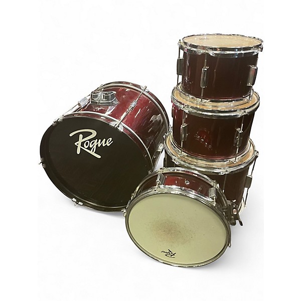 Used Rogue 5 Piece RGD0520 Wine Red Drum Kit