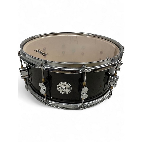 Used PDP by DW 6 Piece CONCEPT BIRCH Trans Brown Drum Kit