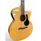 Used Alvarez AJ80CE Artist Series Jumbo Natural Acoustic Electric Guitar