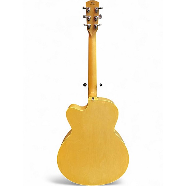 Used Alvarez AJ80CE Artist Series Jumbo Natural Acoustic Electric Guitar