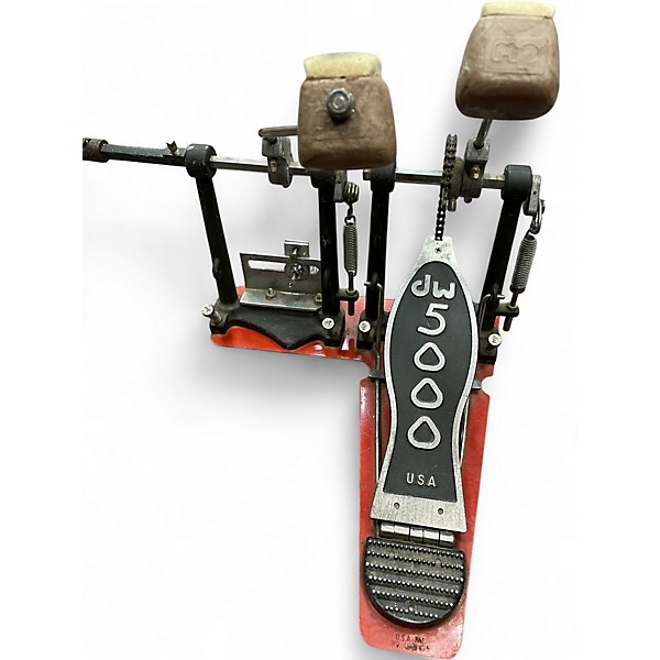 Vintage 1980s DW 5000 First Generation Double Pedal Double Bass Drum Pedal