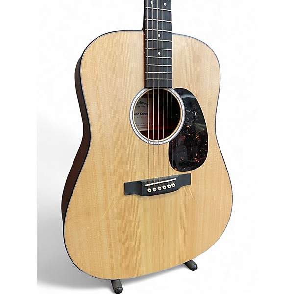 Used Martin D10E Natural Acoustic Electric Guitar