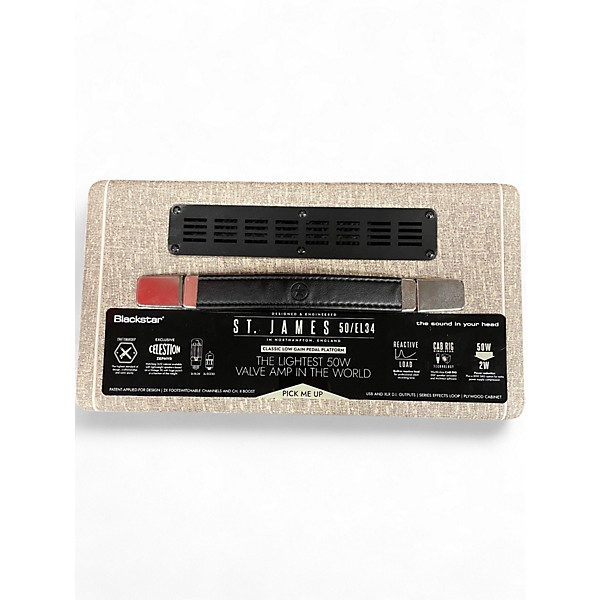 Used Blackstar ST.JAMES 50 EL34H Tube Guitar Amp Head