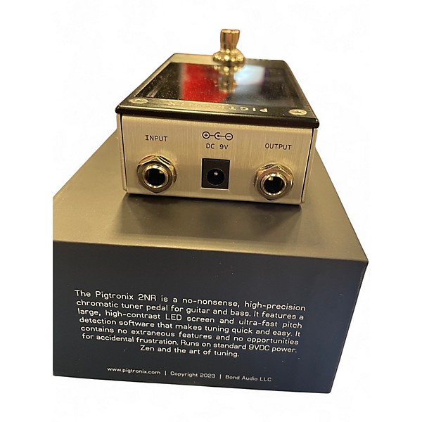 Used Pigtronix 2NR TUNER Tuner Pedal